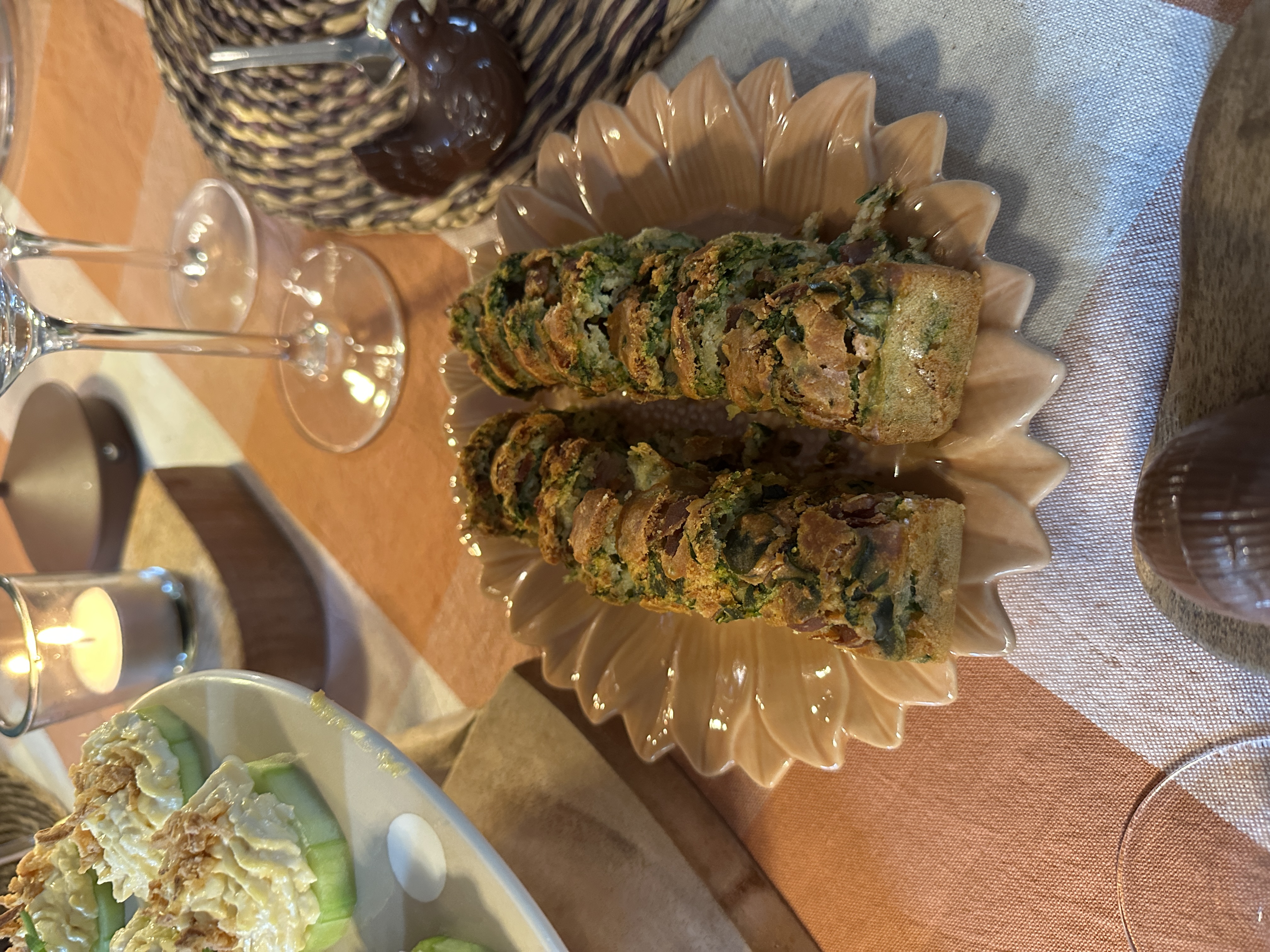 Cake à la mortadelle et roquette — Photo 2