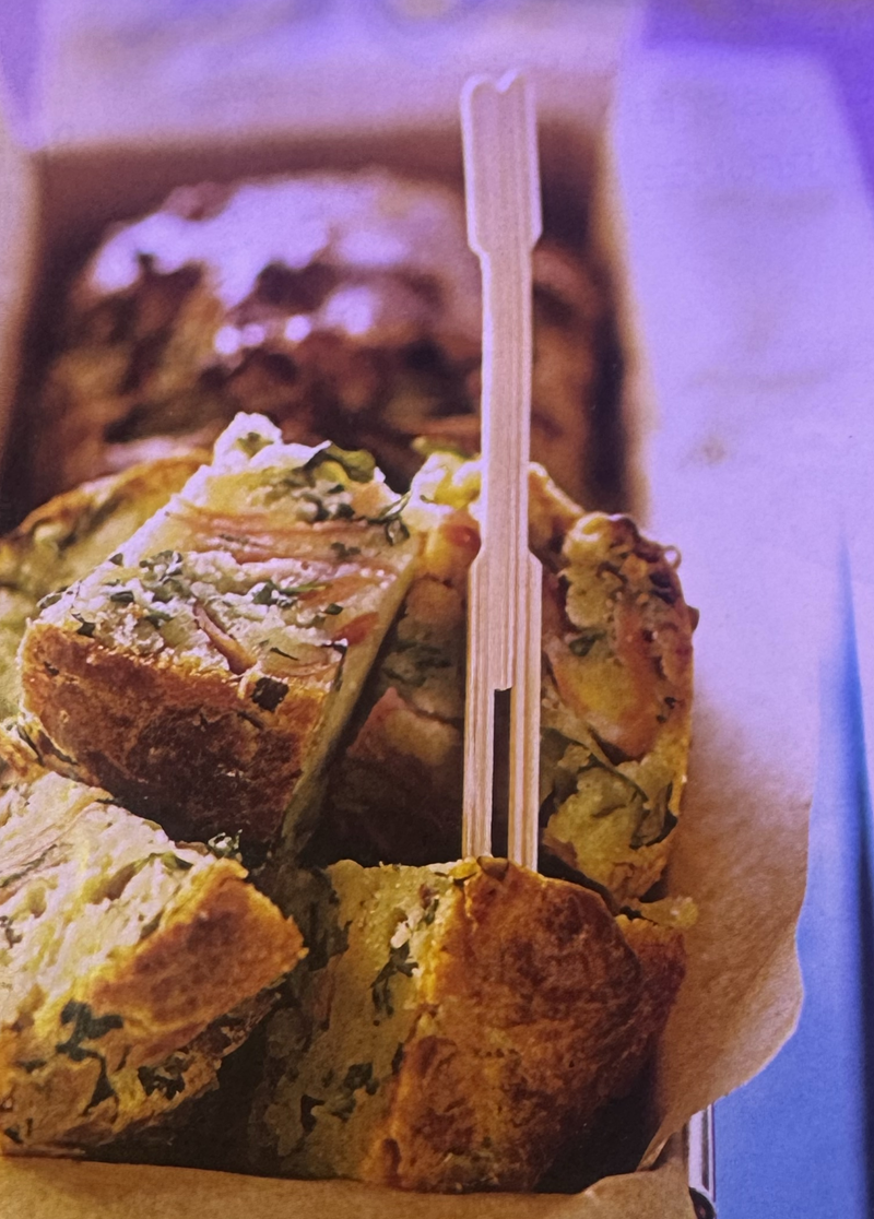 Cake à la mortadelle et roquette — Photo 2