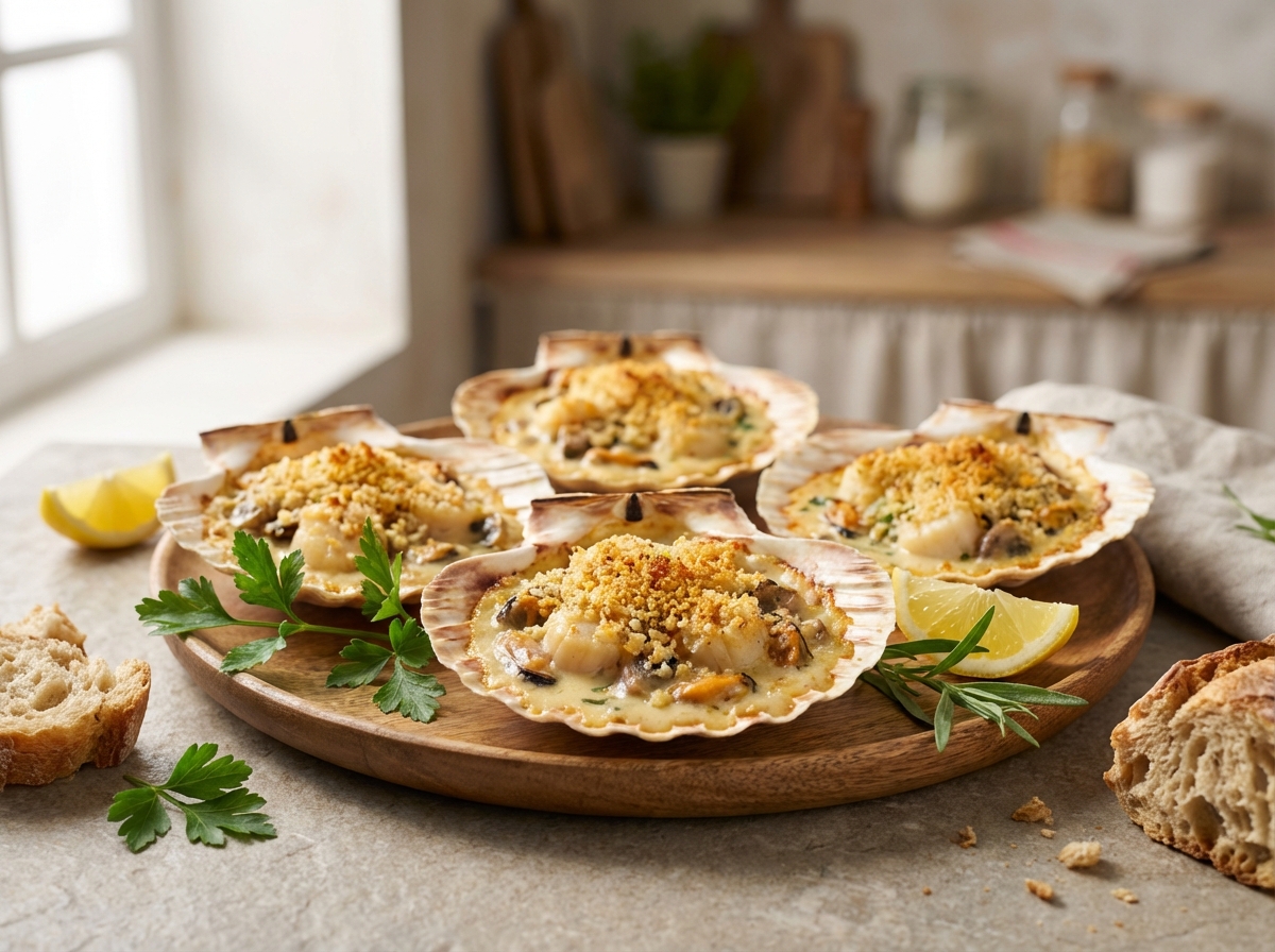 Coquilles Saint-Jacques Façon Renée — Photo 2