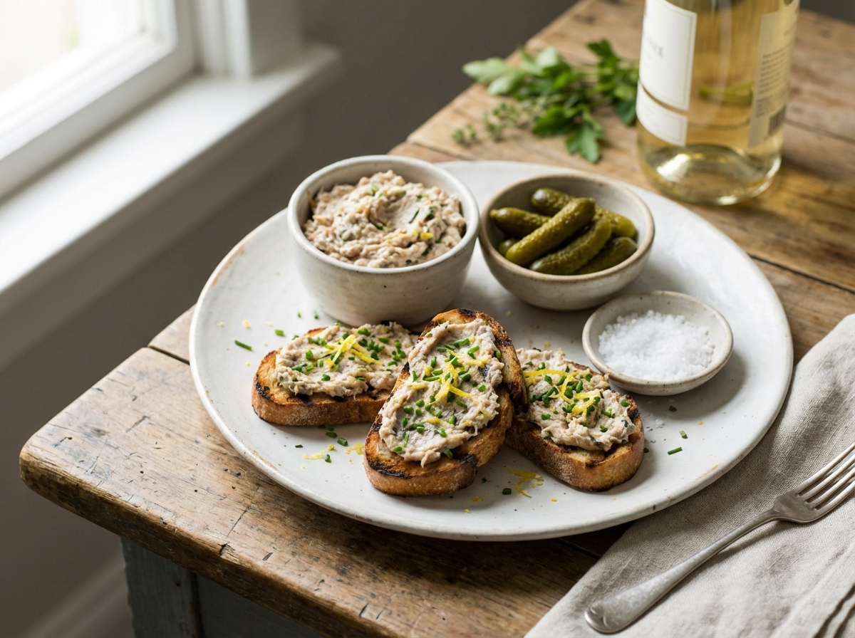 Rillettes de sardines au citron confit et fromage frais — Photo 2